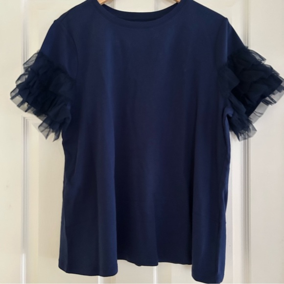 JASON WU Ruffle Sleeve Tee - Picture 10 of 11